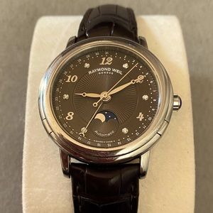 Genuine Raymond Weil leather women’s watch